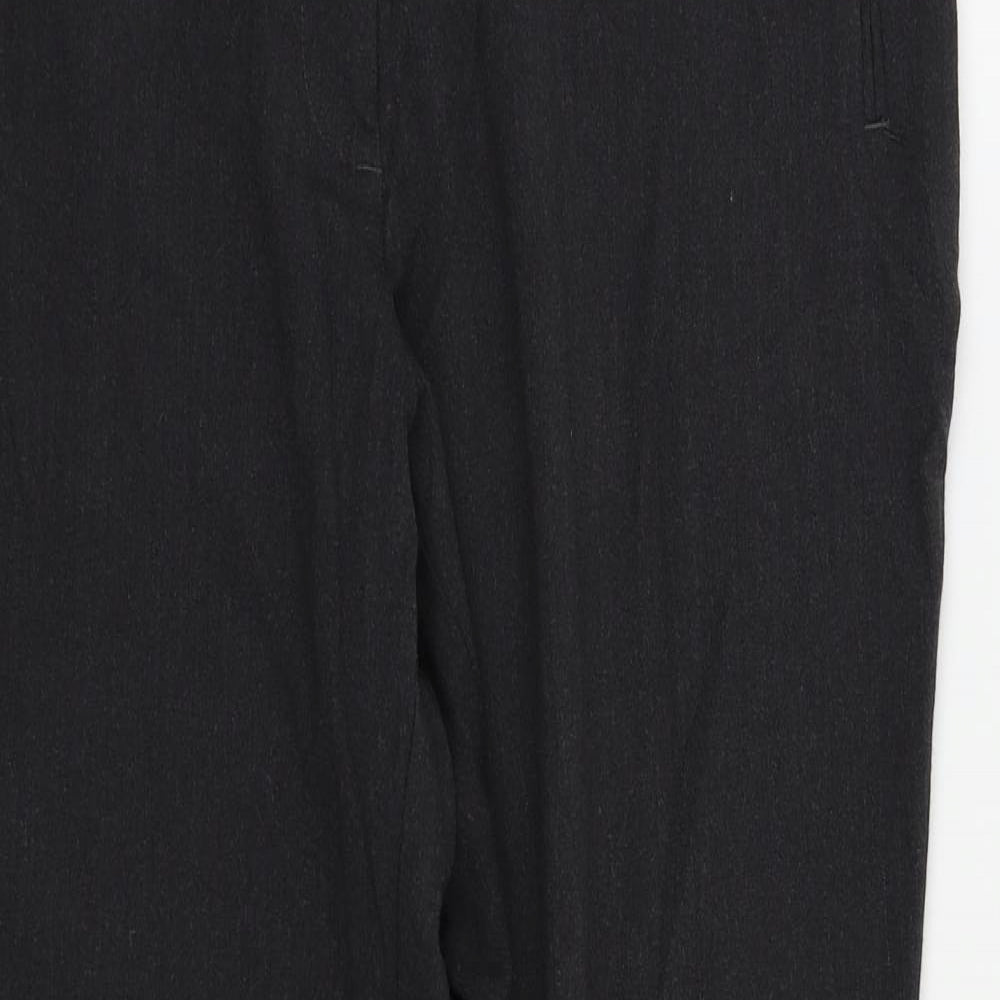 M&S Womens Black   Trousers  Size 14 L25 in