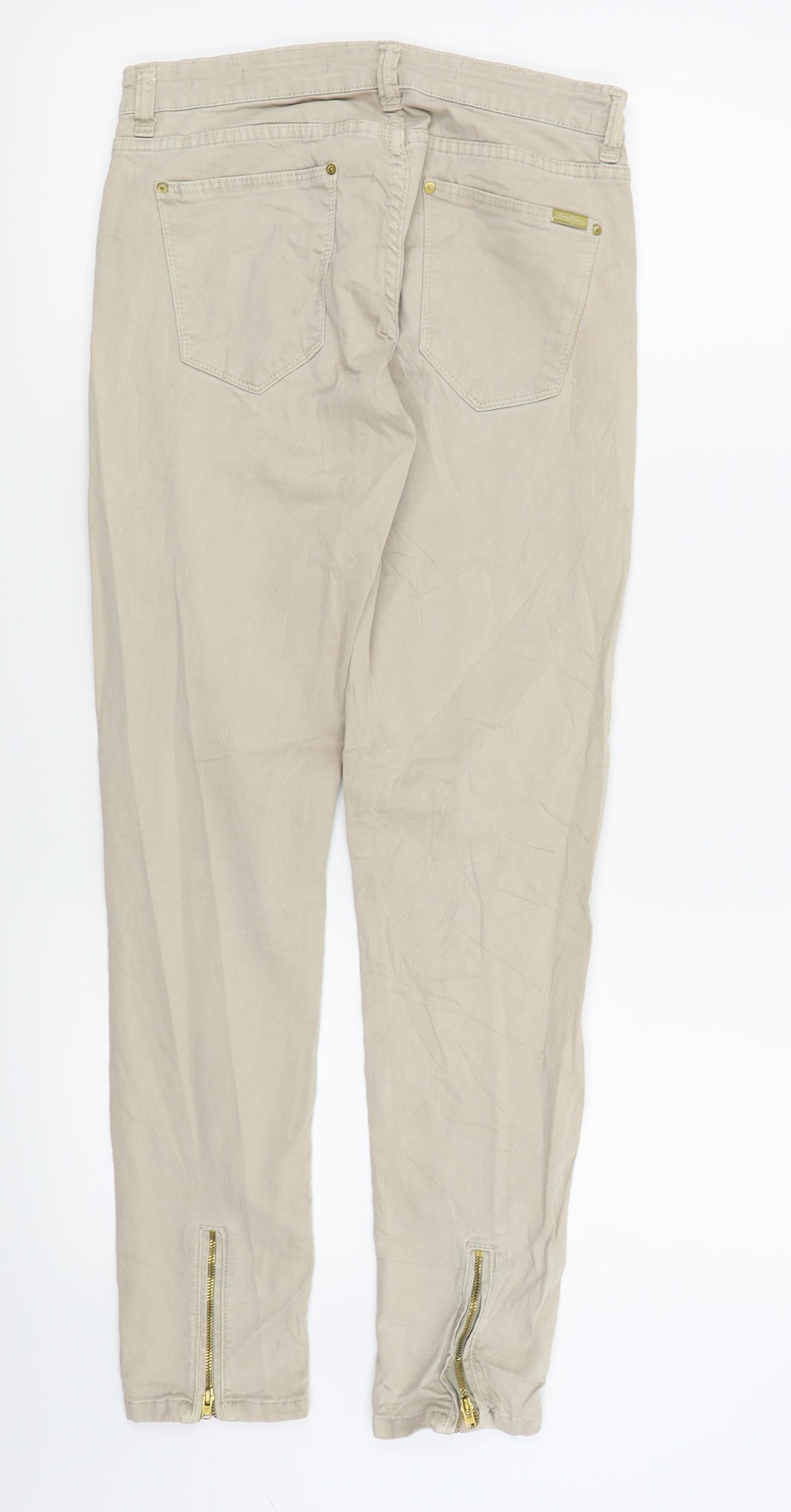 lana wmen Womens Beige   Skinny Jeans Size 8 L27 in