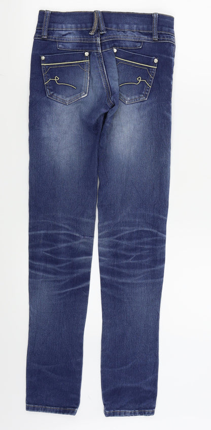 franky Womens Blue   Skinny Jeans Size 26 in L29 in
