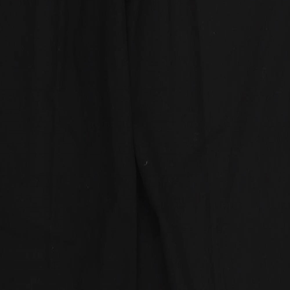 Womens UK Size 14 pre worn Regular Fit  Black Trousers