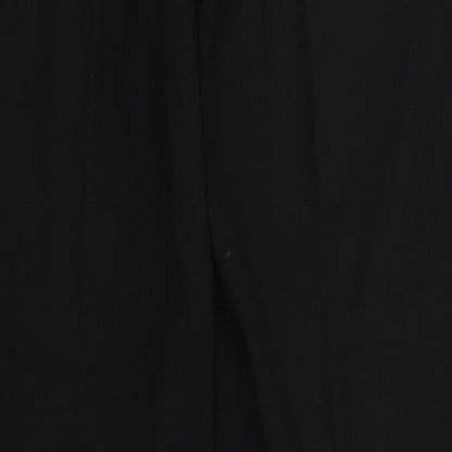 Womens UK Size 14 pre worn Regular Fit  Black Trousers