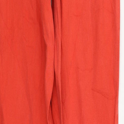 Pieces Womens Red   Jegging Leggings Size M L25 in - leggings