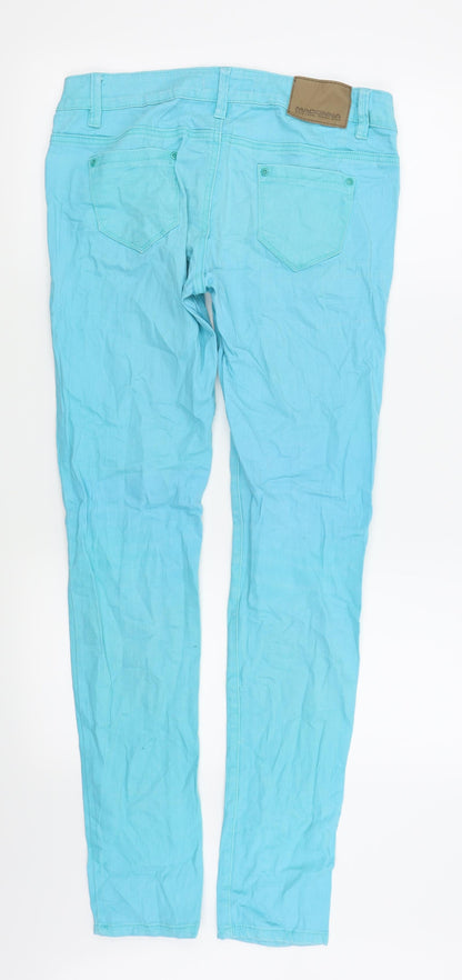 madonna denim Womens Blue   Skinny Jeans Size L L31 in