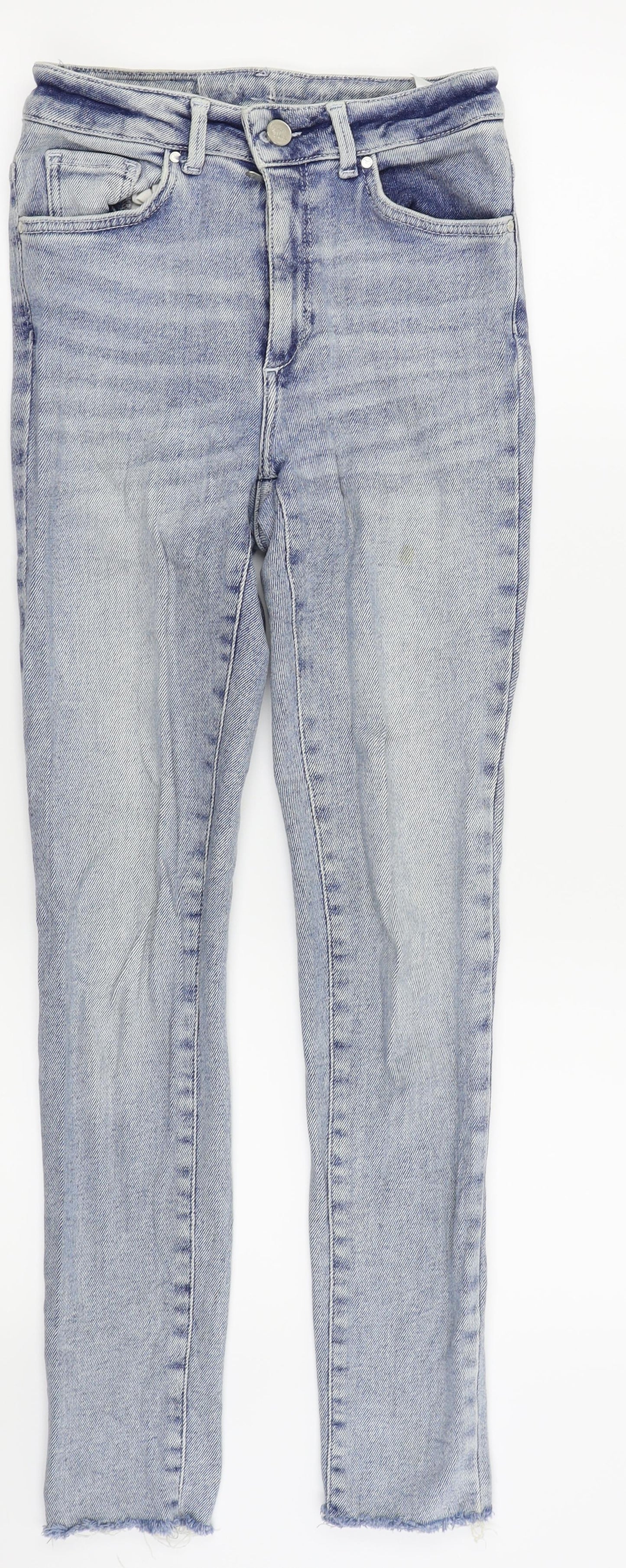 Never Denim Womens Blue   Skinny Jeans Size S L26 in