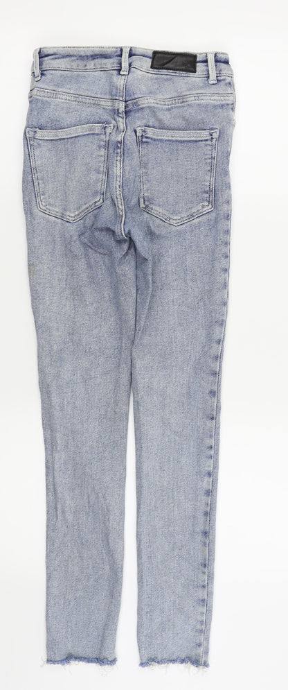 Never Denim Womens Blue   Skinny Jeans Size S L26 in