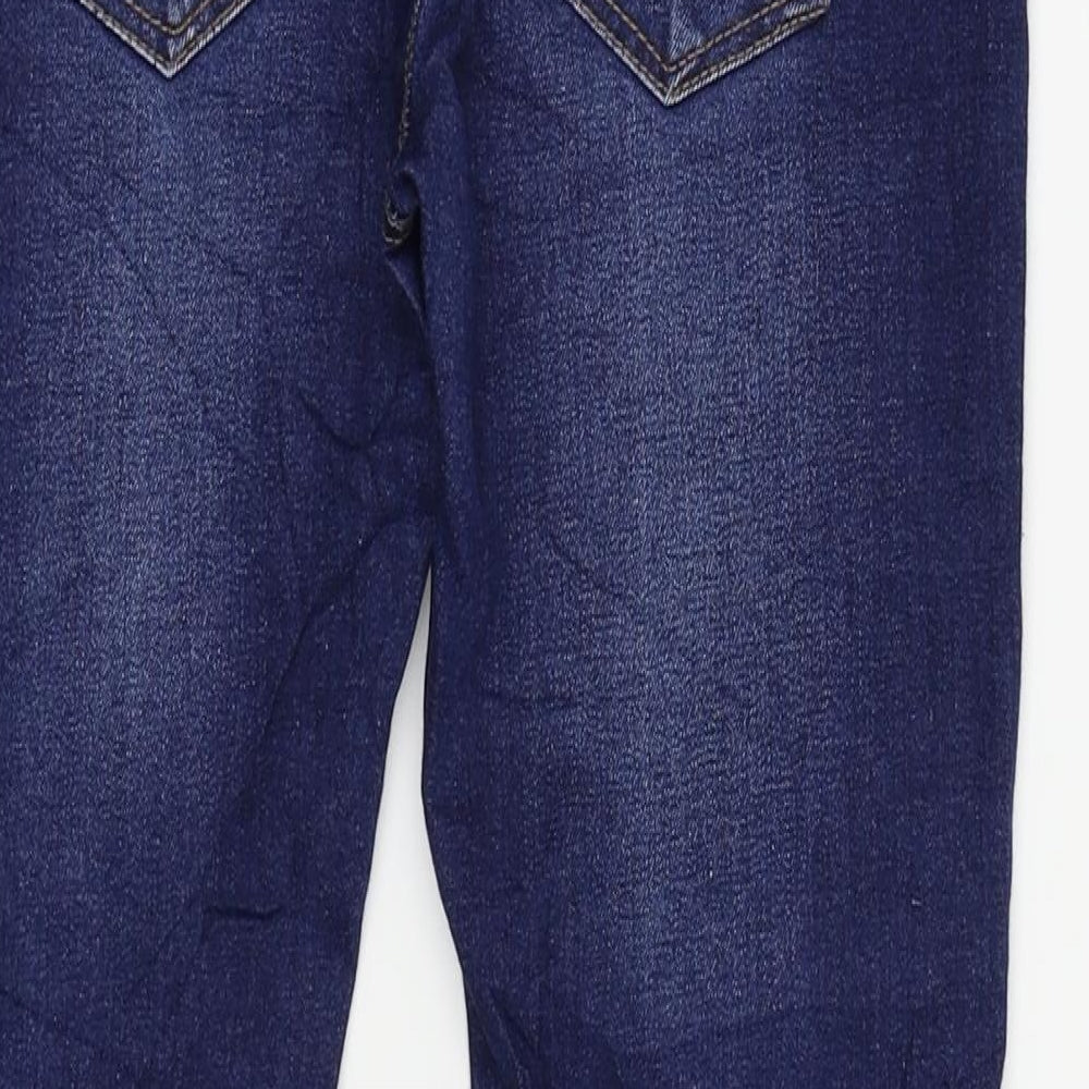 RESERVED Girls Blue Ikat  Skinny Jeans Size 11 Years