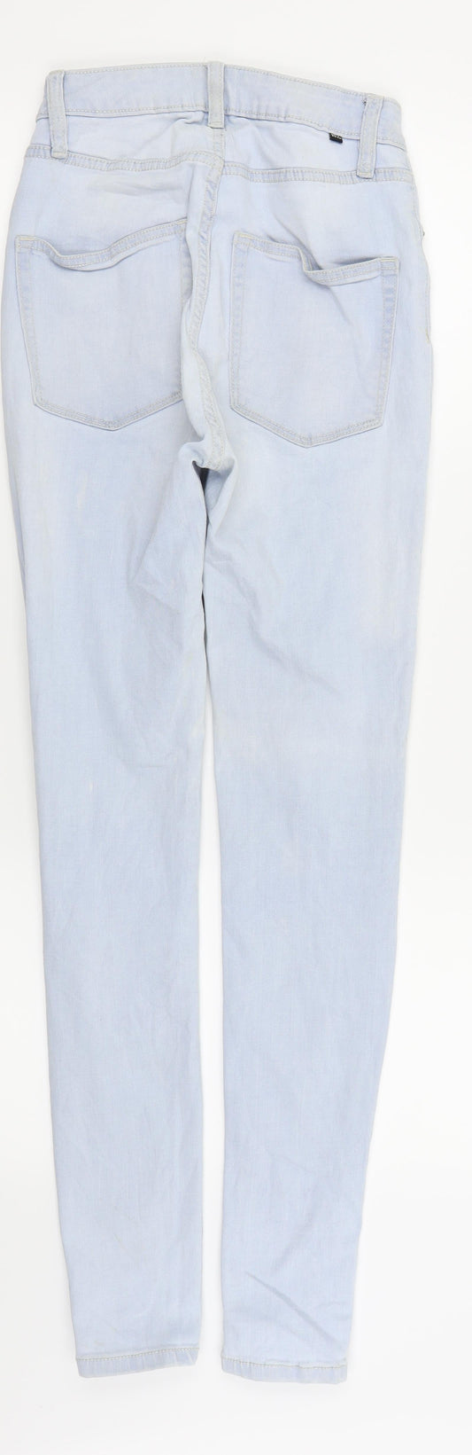 157 Womens Blue   Skinny Jeans Size XS L22 in