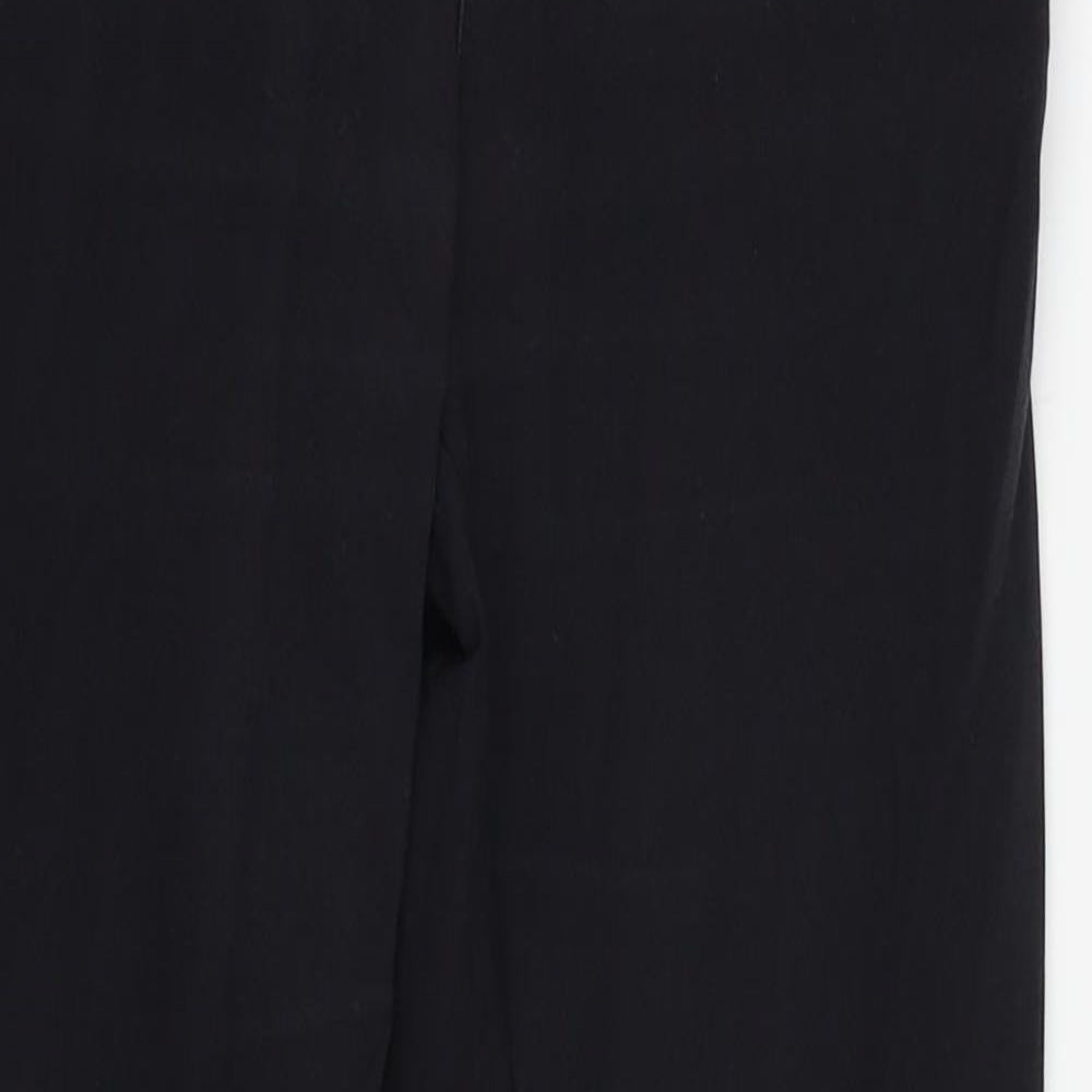 Womens UK Size S Freesia Regular Fit  Black Trousers