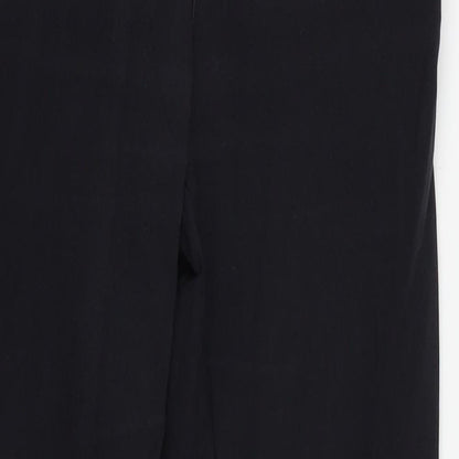 Womens UK Size S Freesia Regular Fit  Black Trousers