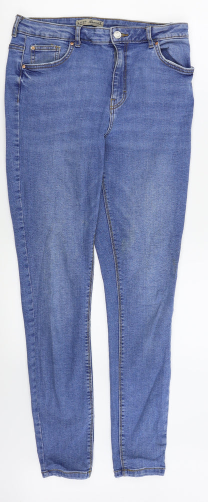 Womens UK Size 12 denim and co Regular Fit Skinny Blue Jeans