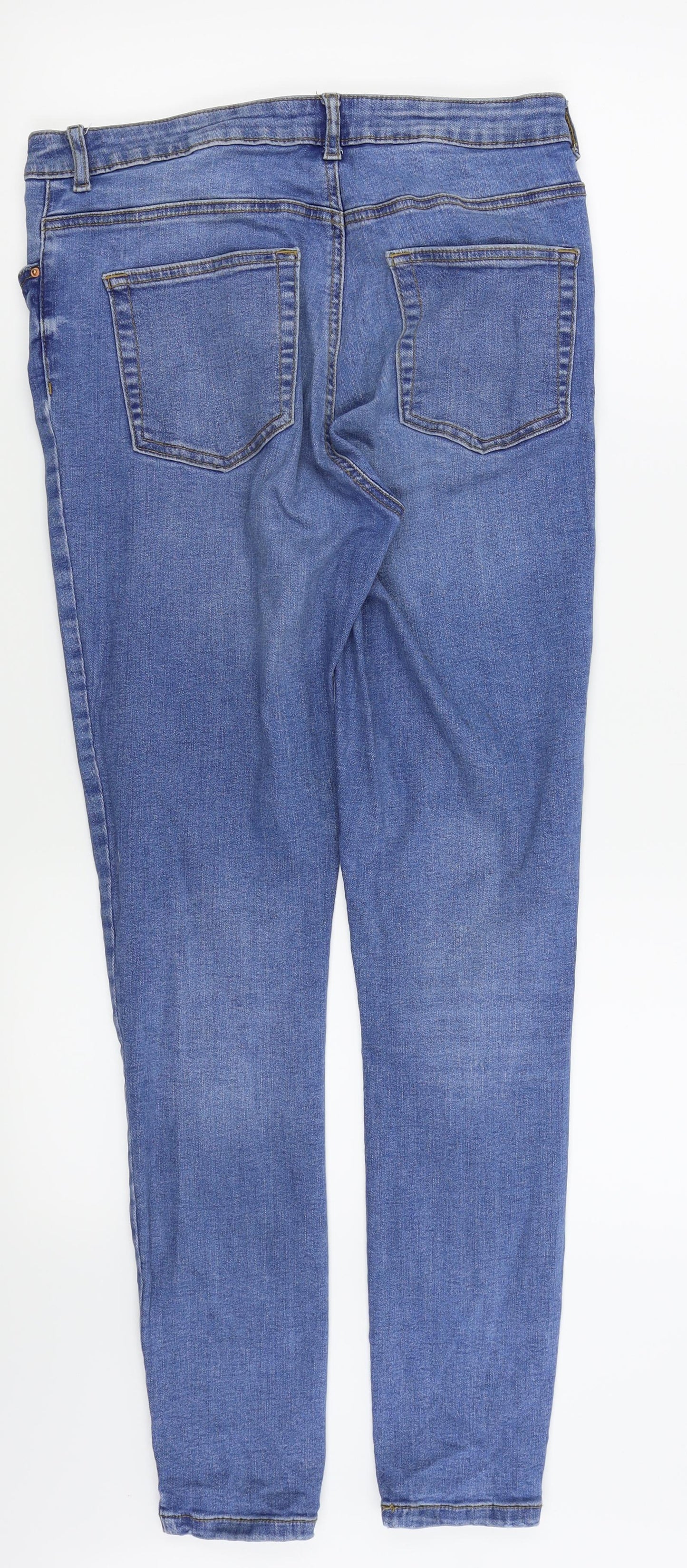 Womens UK Size 12 denim and co Regular Fit Skinny Blue Jeans