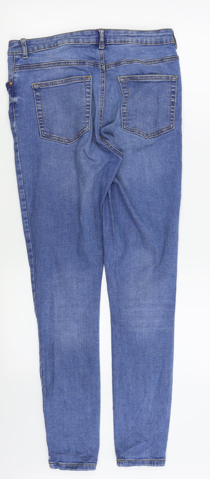 Womens UK Size 12 denim and co Regular Fit Skinny Blue Jeans