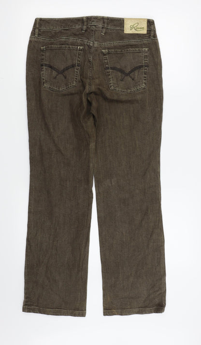 RANAE Womens Brown   Skinny Jeans Size 31 in L28 in
