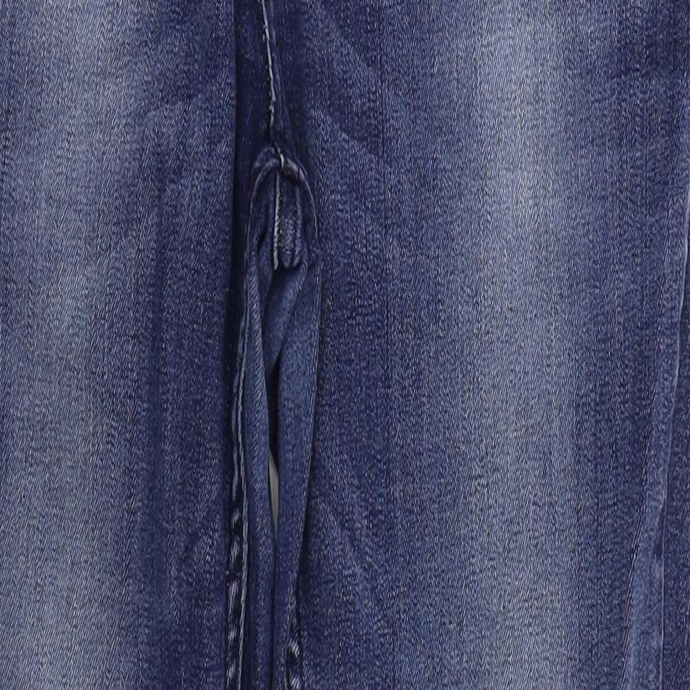 M&S Womens Blue   Skinny Jeans Size 16 L25 in