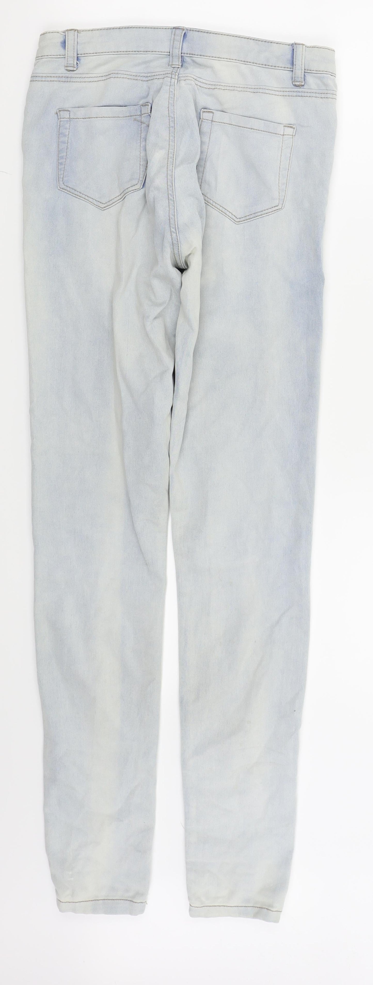 Womens UK Size 8 denim and co Regular Fit Skinny Blue Jeans