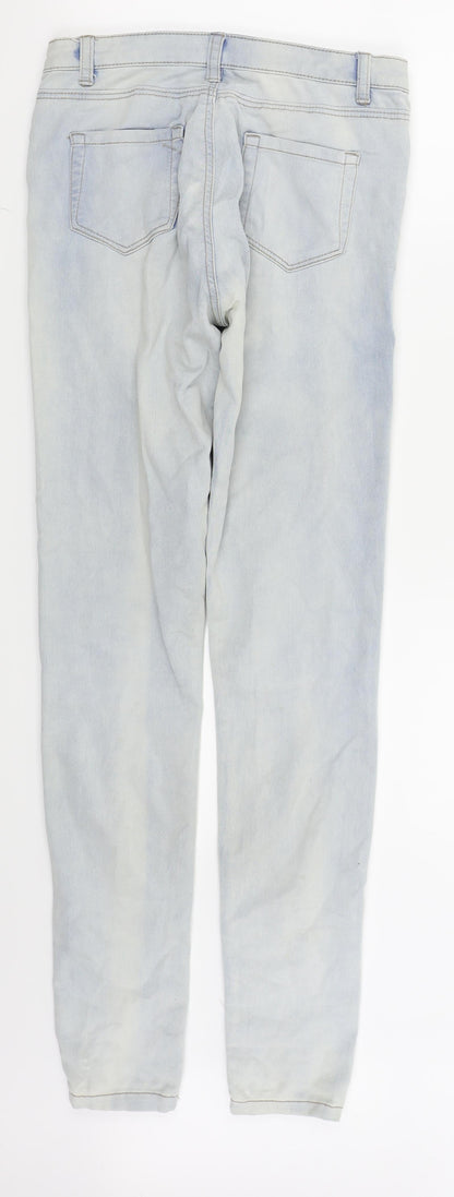 Womens UK Size 8 denim and co Regular Fit Skinny Blue Jeans