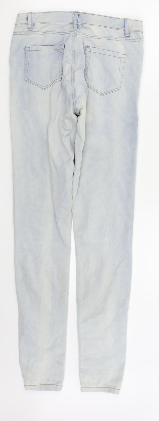 Womens UK Size 8 denim and co Regular Fit Skinny Blue Jeans