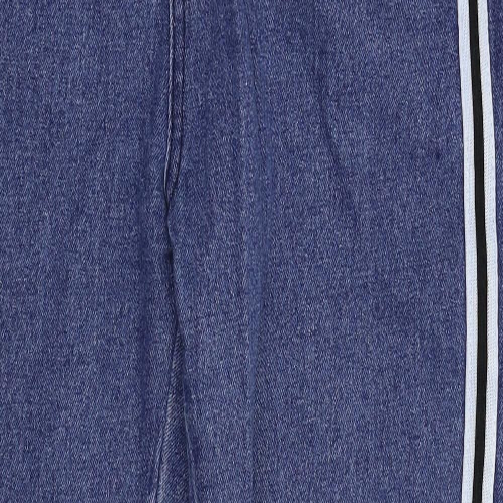 Womens UK Size M Preworn Regular Fit Skinny Blue Jeans