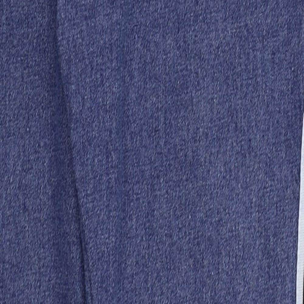 Womens UK Size M Preworn Regular Fit Skinny Blue Jeans
