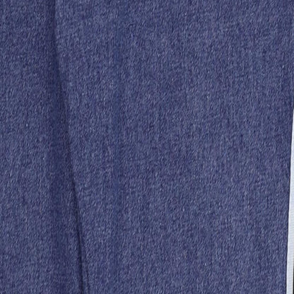 Womens UK Size M Preworn Regular Fit Skinny Blue Jeans