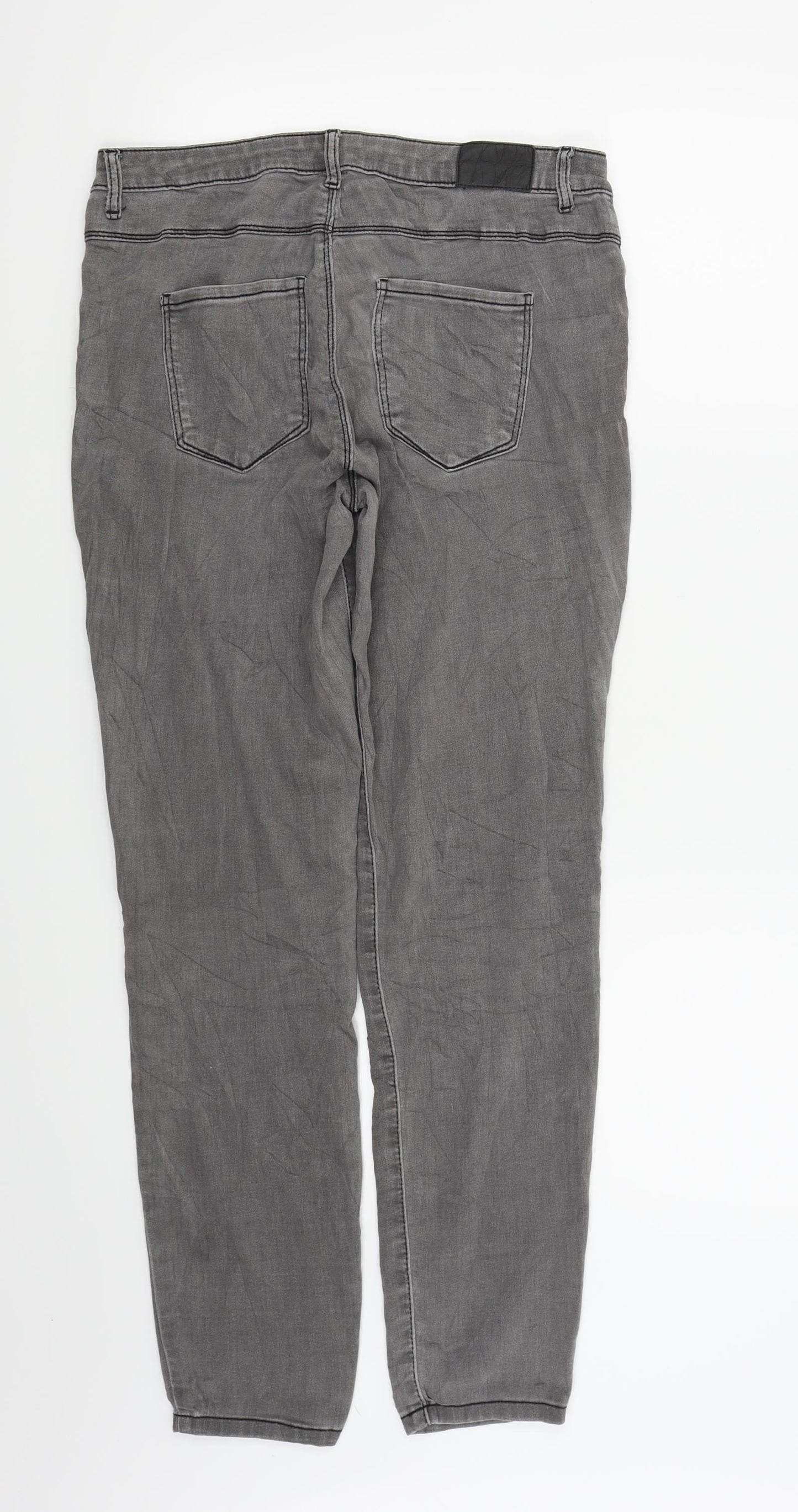 Jaqueline deYong Womens Grey   Skinny Jeans Size 30 in L28 in