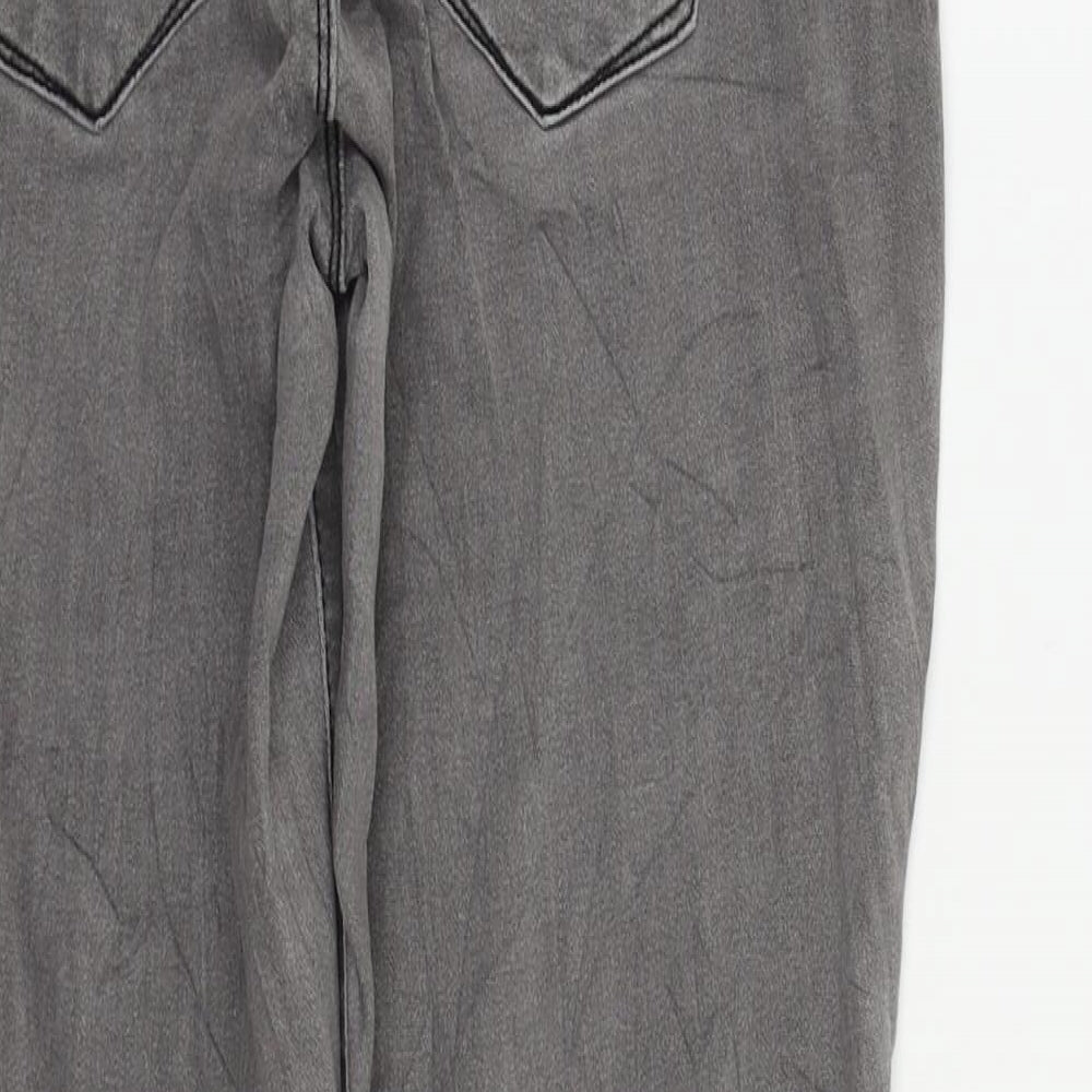 Jaqueline deYong Womens Grey   Skinny Jeans Size 30 in L28 in