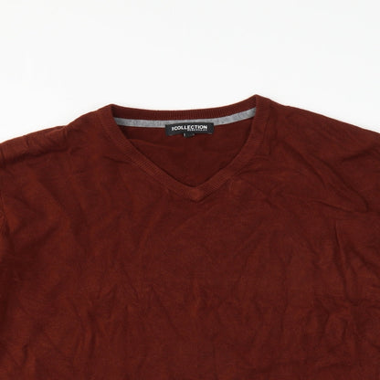 Debenhams Mens Brown   Pullover Jumper Size L