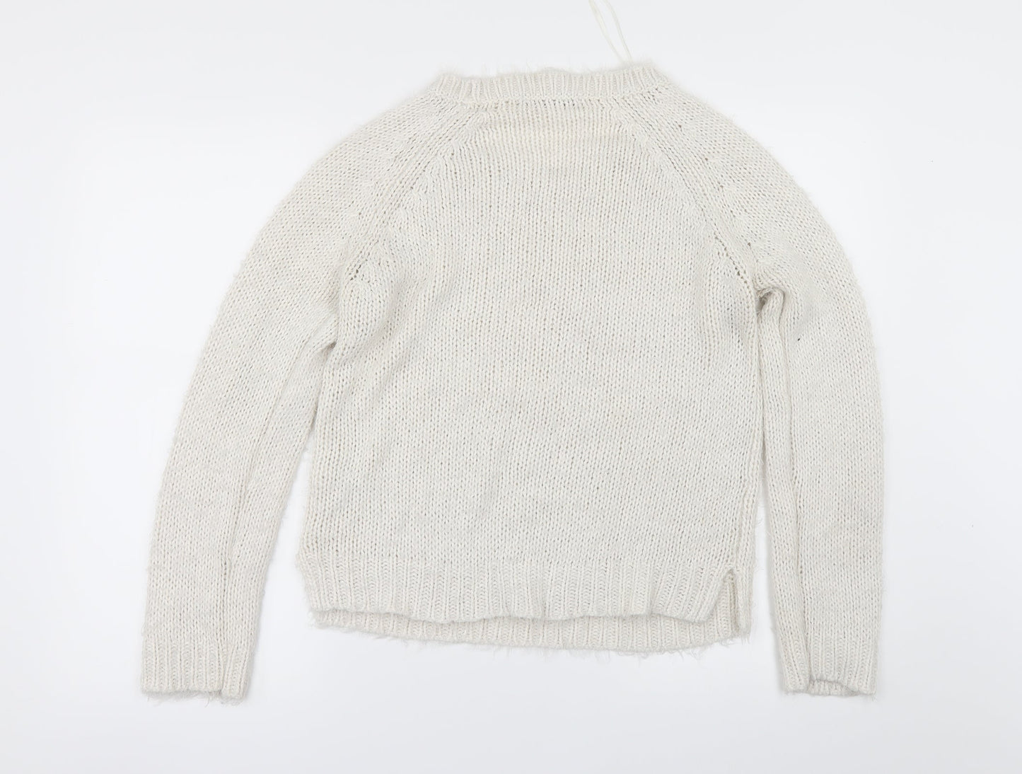 George Womens White   Pullover Jumper Size 12