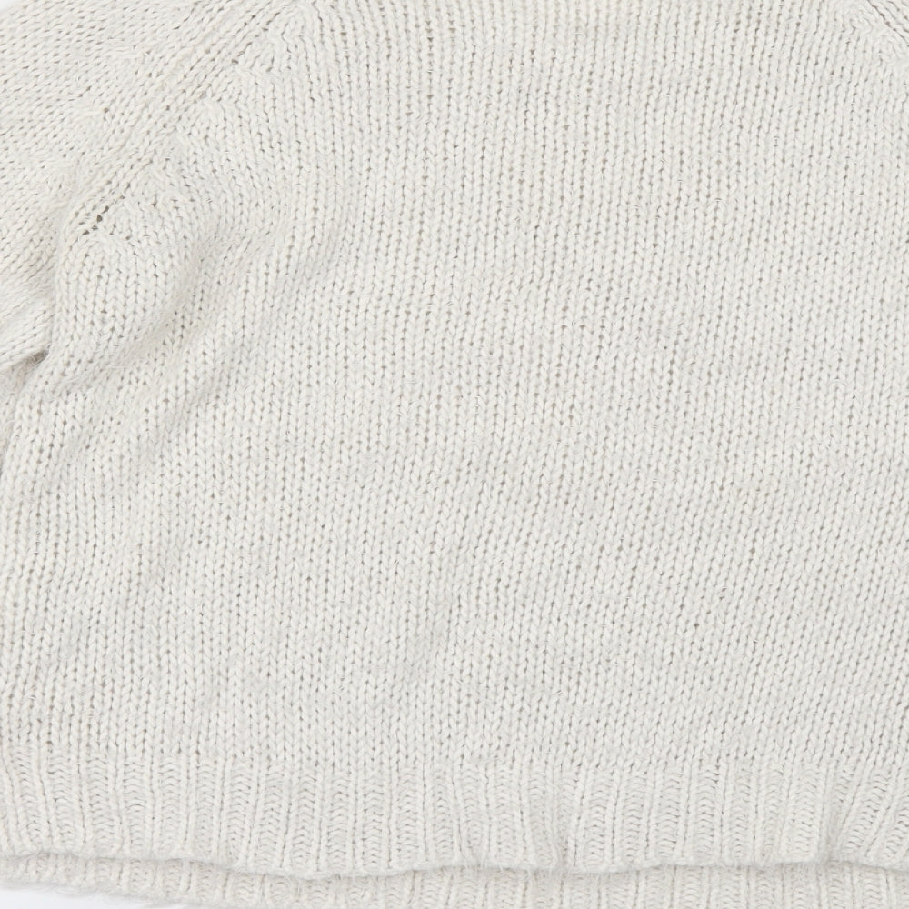 George Womens White   Pullover Jumper Size 12