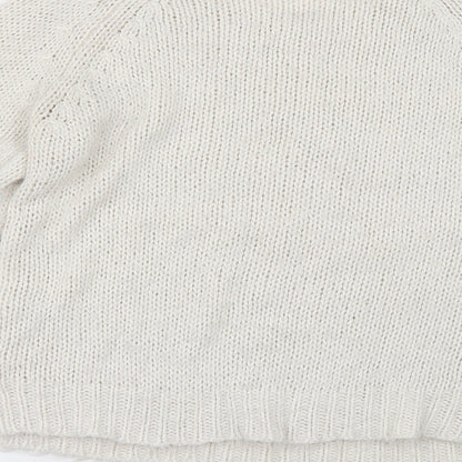 George Womens White   Pullover Jumper Size 12