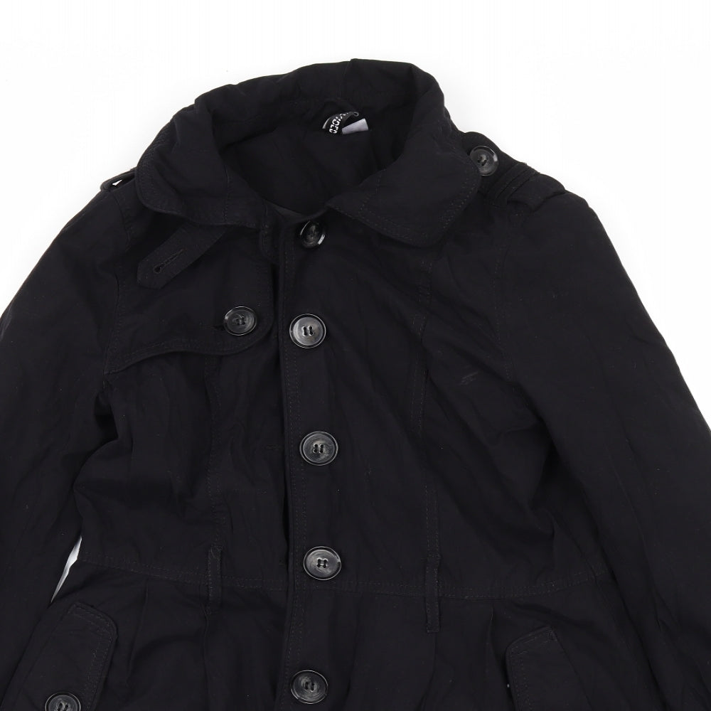 Womens UK Size 10 H&M Black Jacket