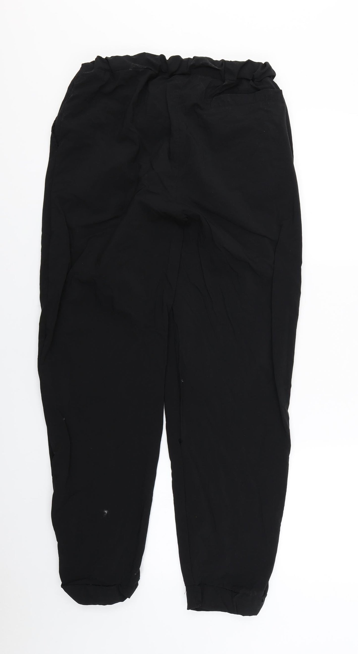 Womens UK Size 10 COLLUSION Regular Fit  Black Trousers