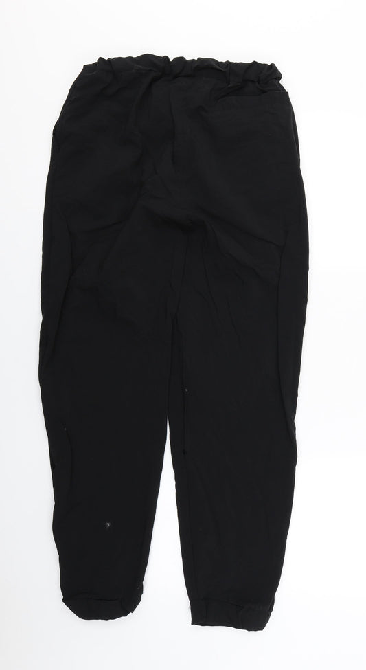 Womens UK Size 10 COLLUSION Regular Fit  Black Trousers