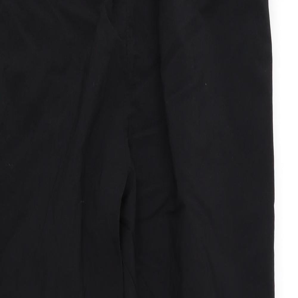 Womens UK Size 10 COLLUSION Regular Fit  Black Trousers
