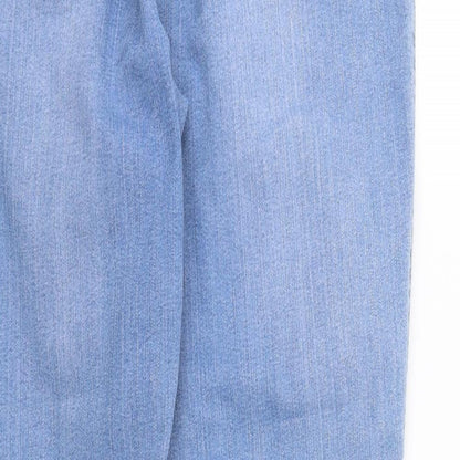 BHS Womens Blue  Denim Skinny Jeans Size 14 L28 in