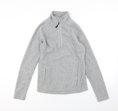 Primark Womens Grey  Fleece Jacket  Size 8