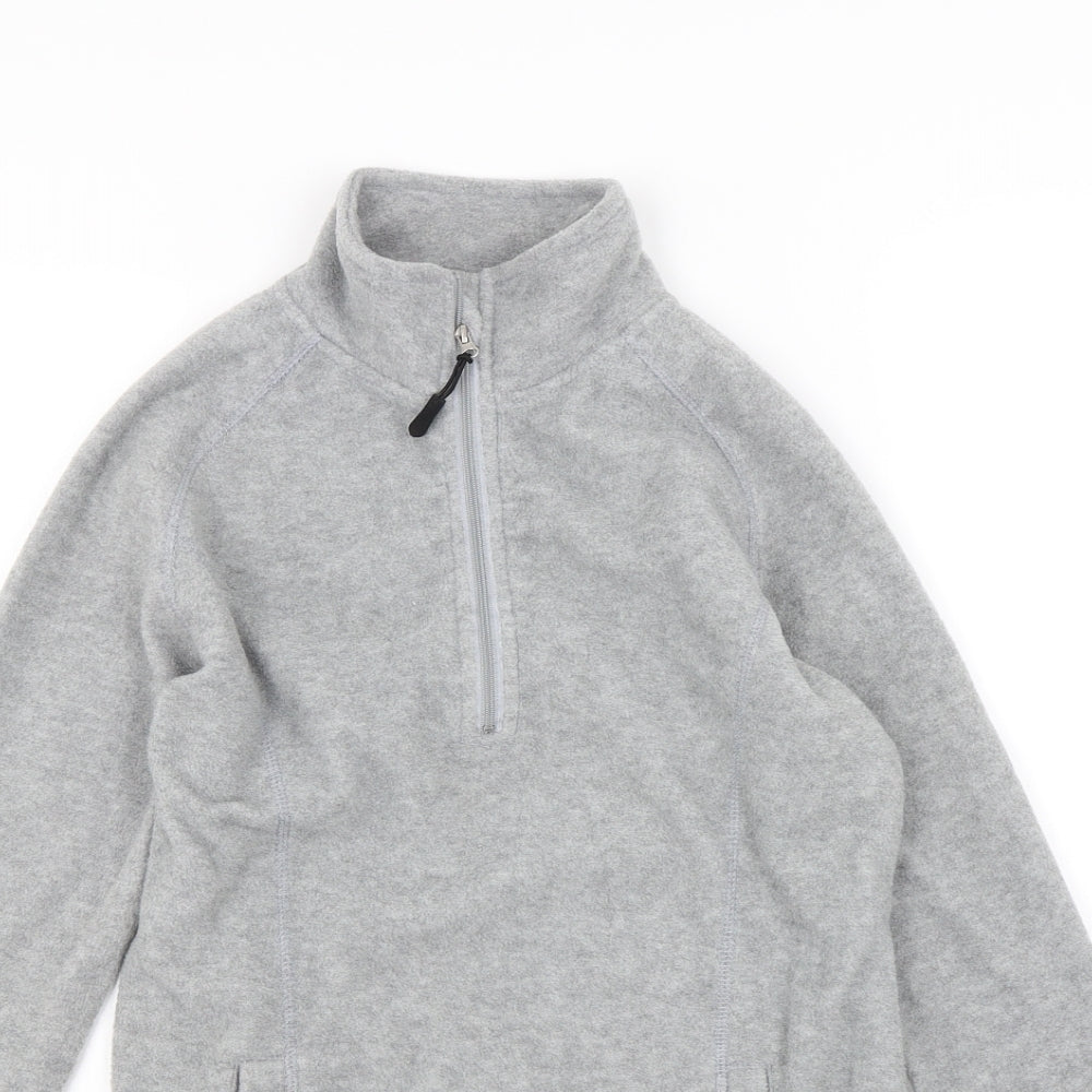 Primark Womens Grey  Fleece Jacket  Size 8