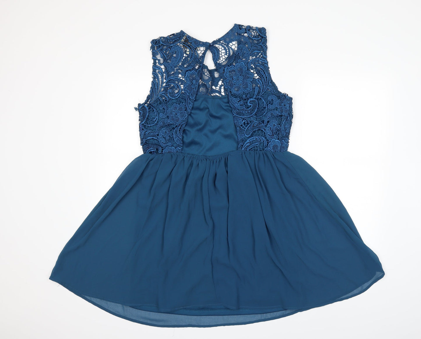 evie Womens Blue   Fit & Flare  Size 10