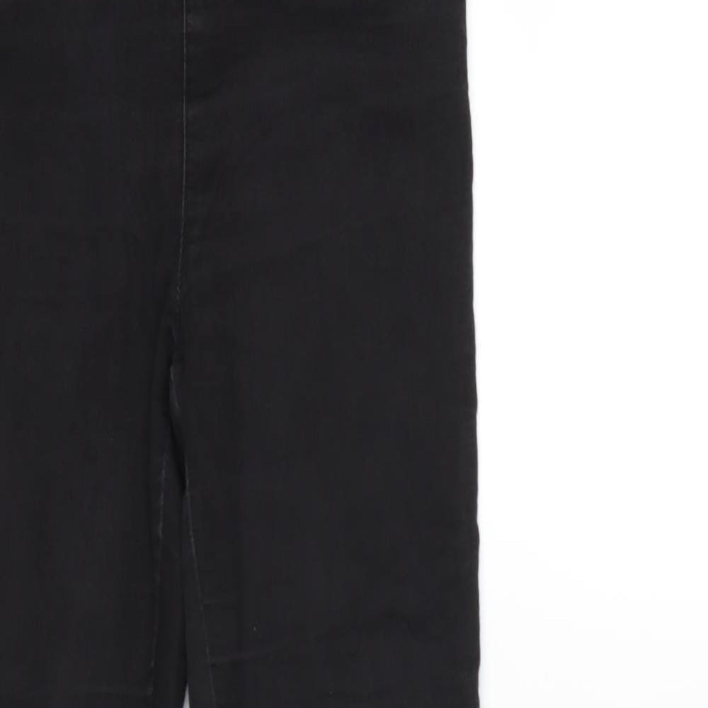New Look Womens Black  Denim Jegging Jeans Size 10 L28 in