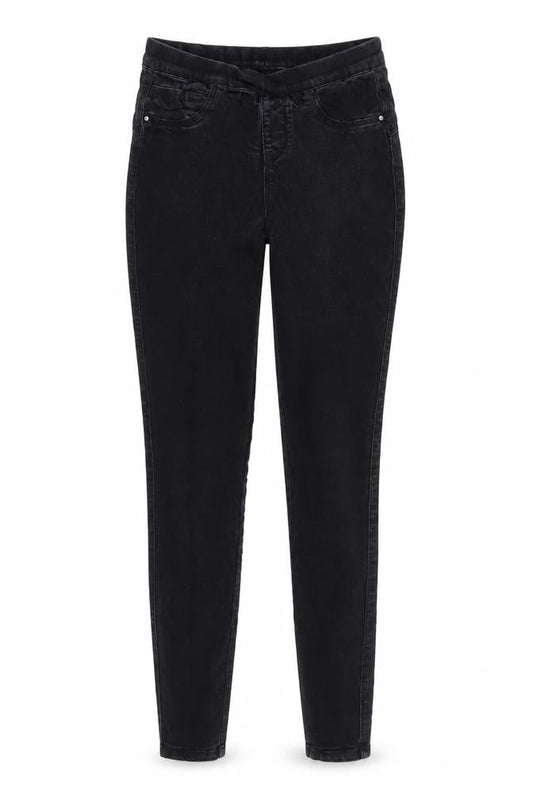 Womens UK Size 8 Denim & Co. Regular Fit Jegging Black Jeans