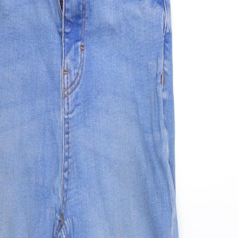 Denim & Co. Womens Blue  Denim Skinny Jeans Size 6 L26 in