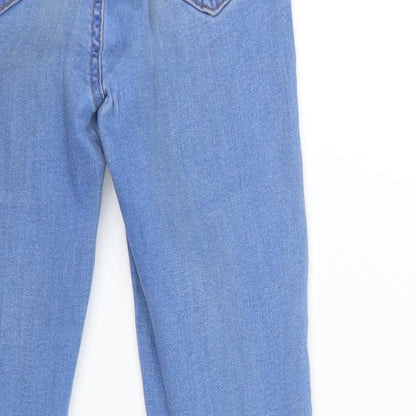 Denim & Co. Womens Blue  Denim Skinny Jeans Size 6 L26 in