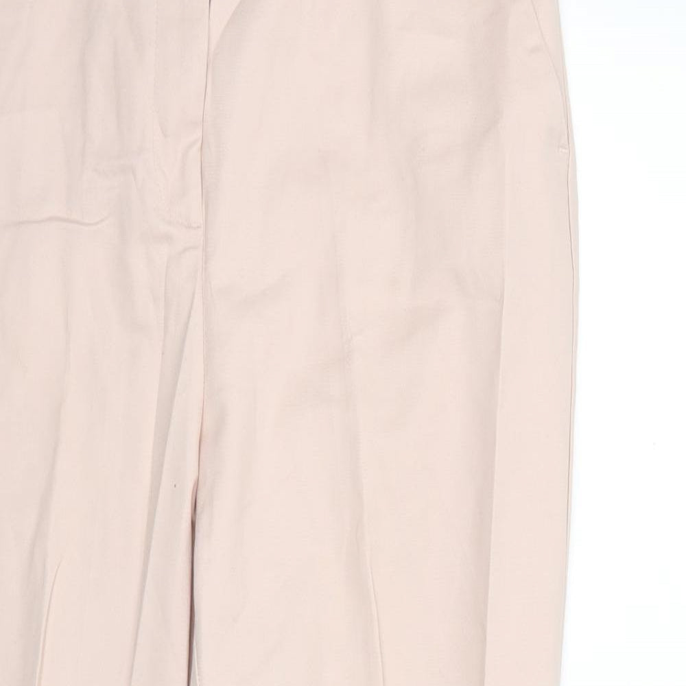 Nutmeg Womens Pink   Trousers  Size 14 L26 in