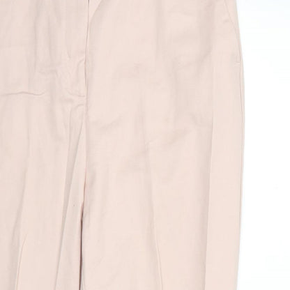Nutmeg Womens Pink   Trousers  Size 14 L26 in