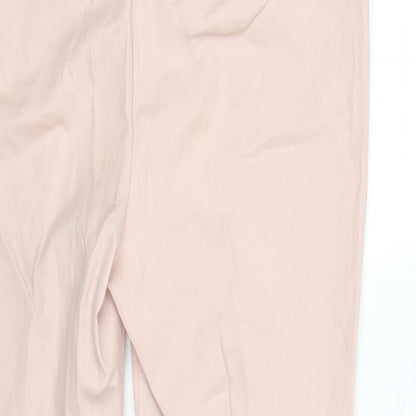Nutmeg Womens Pink   Trousers  Size 14 L26 in