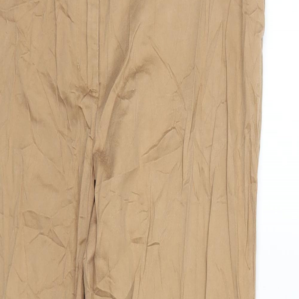 Womens UK Size 16 H&M Regular Fit  Brown Trousers