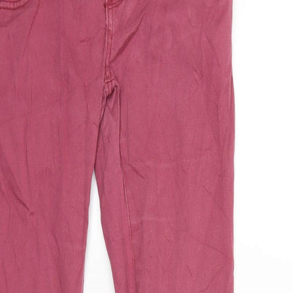 Sublevel Womens Red  Denim Skinny Jeans Size M L30 in