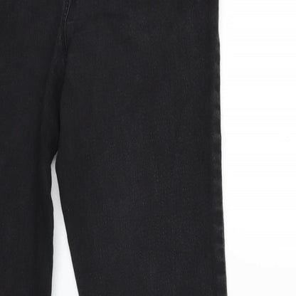 Matalan Womens Black  Denim Skinny Jeans Size 8 L28 in