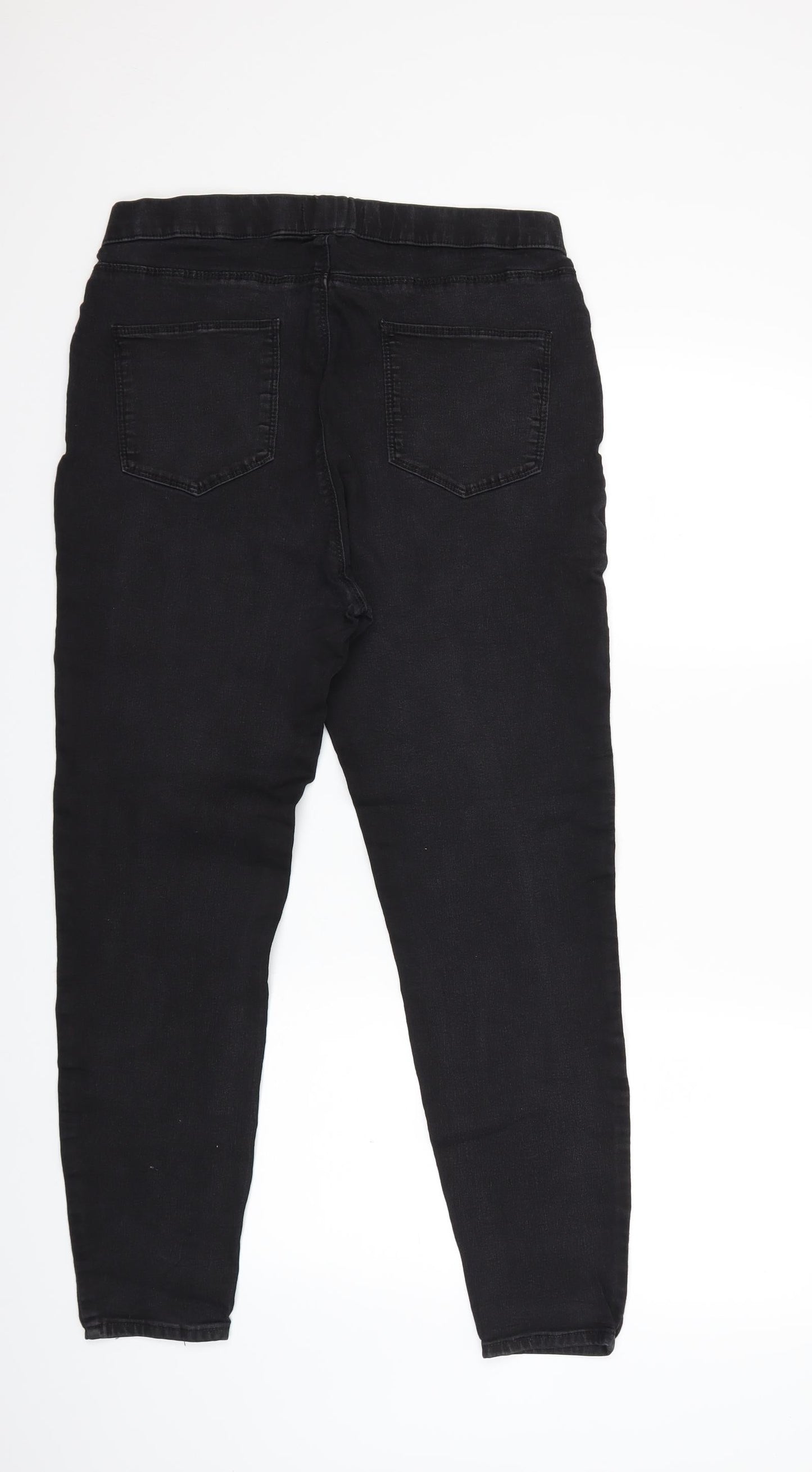 365 Denim Womens Black  Denim Skinny Jeans Size 16 L29 in