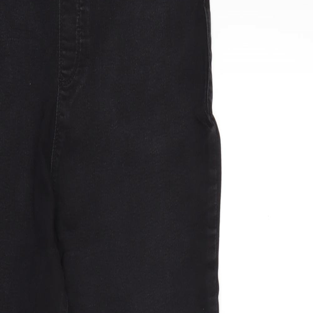 365 Denim Womens Black  Denim Skinny Jeans Size 16 L29 in